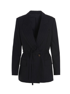 Brunello Cucinelli Tie-waist Tailored Blazer