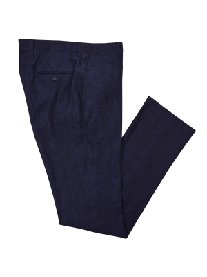 Blue Indigo Linen Pant - Audubon Classic