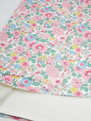 Blanket Made With Liberty Fabric Betsy Candy Floss