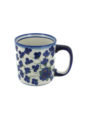 Blue Rose Polish Pottery Royal Vine Coffee Mug