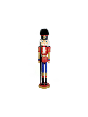 Kurt Adler 60" Red And Blue Soldier Nutcracker