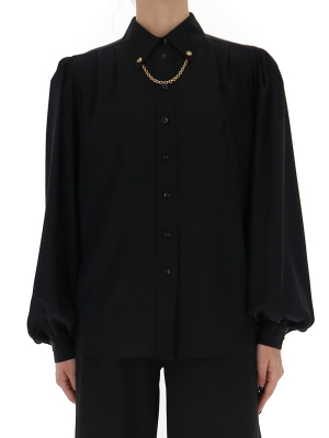 Givenchy Chain Collar Shirt