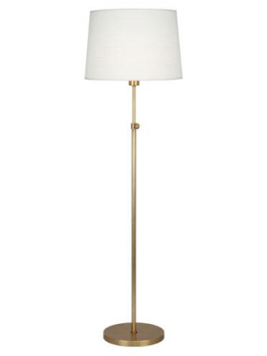 Koleman Adjustable Floor Lamp In Various Finishes