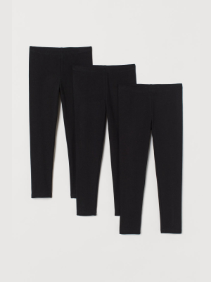 3-pack Jersey Leggings