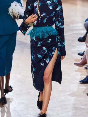 Marjorie Floral-printed Silk Top