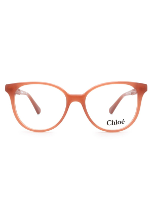 Chloé Eyewear Logo Detailed Glasses