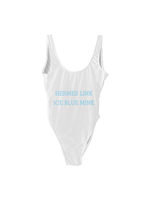 Hermes Link Ice Blue Mink [swimsuit]