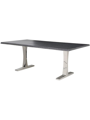 Nuevo Toulouse Dining Table - Oxidized Grey