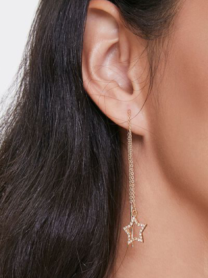 Star Threader Earrings