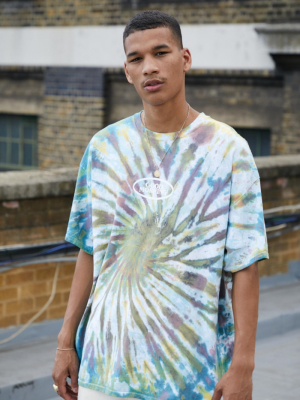 Uo Good Morning Tie-dye Tee