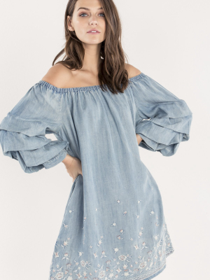 Pick Me Off The Shoulder Dress