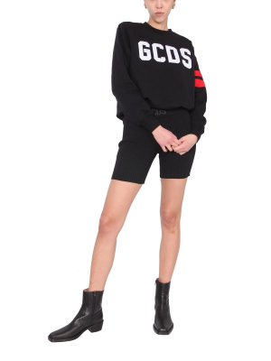 Gcds Logo Waistband Cycling Shorts