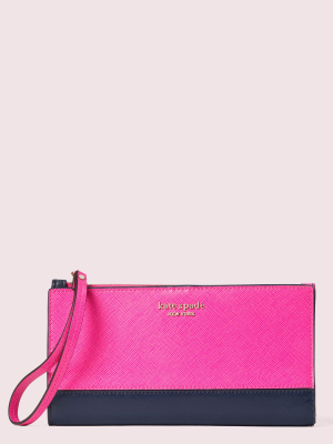 Spencer Continental Wristlet