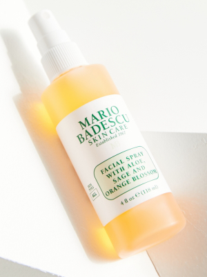 Mario Badescu Facial Spray With Aloe, Sage And Orange Blossom 4 Oz