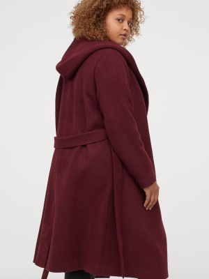 H&m+ Hooded Coat