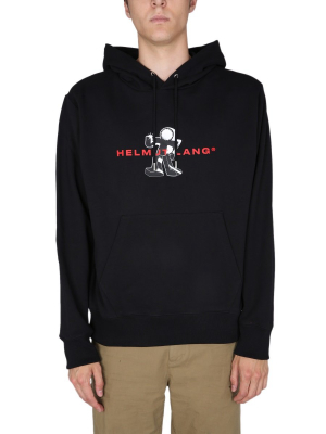 Helmut Lang Figure Print Hoodie