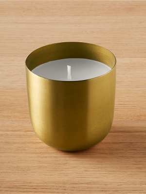 Brass Candle Bowl