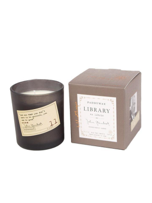 Library 6.5 Oz Candle - John Steinbeck