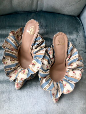Brother Vellies Grandma Stell Mule - Autumn