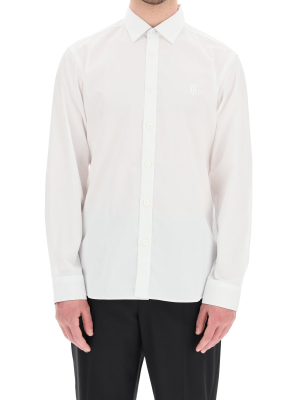 Burberry Monogram Logo Slim-fit Shirt