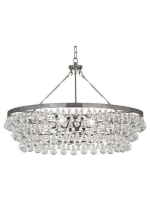 Bling Large Chandelier Polished Nickel