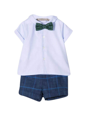 La Stupenderia Check Print Two-piece Set