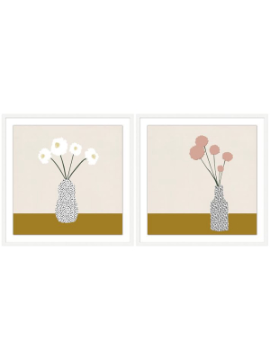 Graphic Vase Set 1