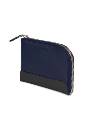 Moleskine Classic Navy Leather Smart Wallet