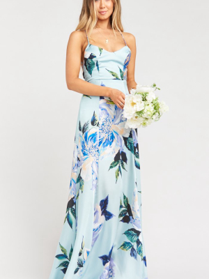 Godshaw Goddess Gown ~ Mint To Be Floral