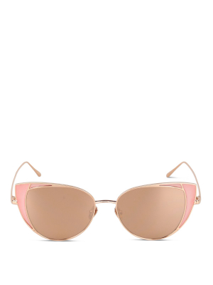 Linda Farrow Lfl855 Cat Eye Frame Sunglasses