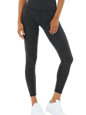 Alosoft High-waist 7/8 Highlight Legging - Dark Heather Grey