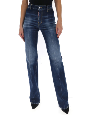 Dsquared2 High Waisted Flare Jeans