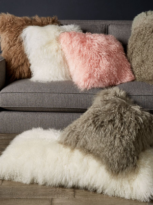 Pelliccia Mongolian Sheepskin Pillows