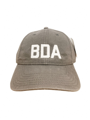 Bda Hat Dark Grey/white