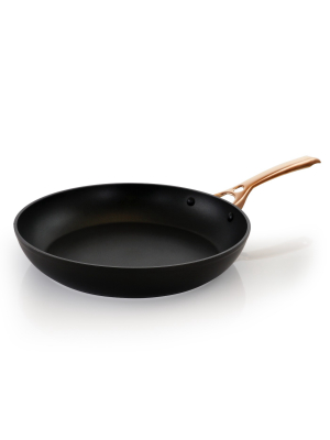 Oster Allsberg 12 Inch Aluminum Frying Pan With Bronze Handle