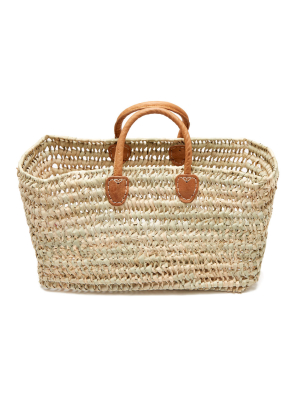 Simple Open Weave Basket