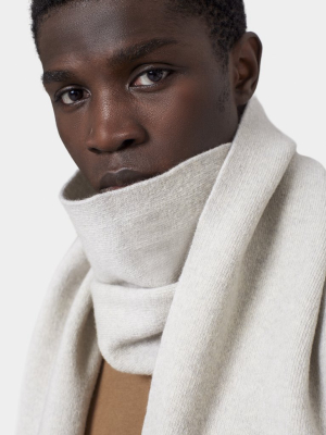 Merino Wool Scarf - Desert Khaki