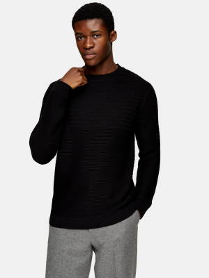 Selected Homme Black Sweatshirt