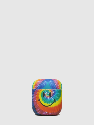 Smiley Tie Dye Airpod Case