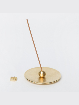 Brass Incense Holder Set