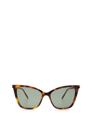 Saint Laurent Eyewear Sl 384 Cat Eye Sunglasses