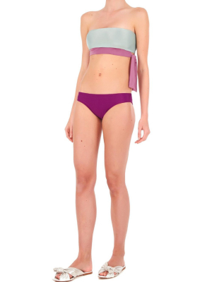 Cinque Terre Strapless Bikini With Knot Detail