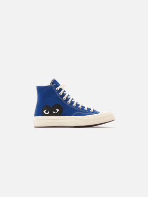 Cdg Pocket X Converse Chuck 70 High - Blue Quartz