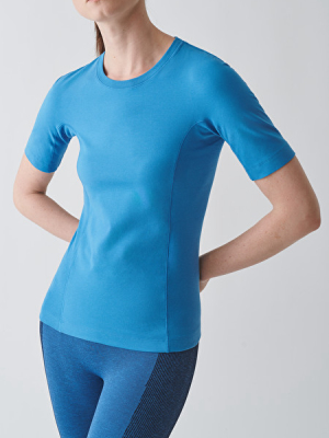 Slim-fit Organic Cotton Contoured Top