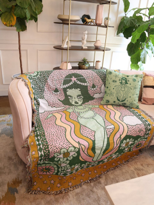 Valfré Celestial Libra Woven Blanket - Autumn