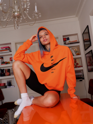 Nike Sportswear Swoosh Fleece Hoodie Sweatshirt