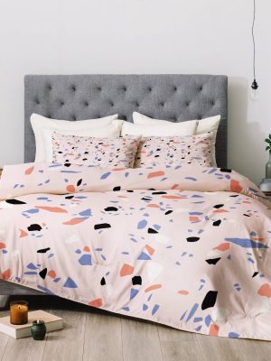 Emanuela Carratoni Sweet Terrazzo Comforter & Sham Set - Deny Designs