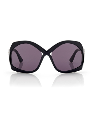 Tom Ford Eyewear Cheyenne Oversized-frame Sunglasses