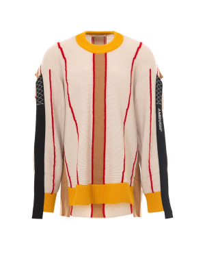 Ambush Deconstructed Striped Sweater