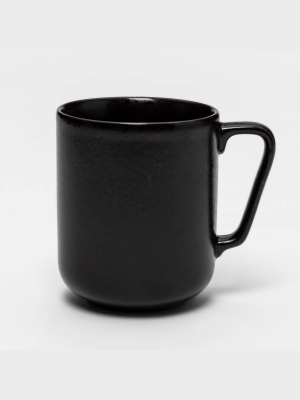 13.5oz Porcelain Ravenna Mug Black - Project 62™